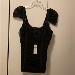 Stunning BCBG S, NWT bustier style top.